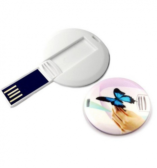 Pen Card 8gb Redondo 45x45mm 8gb