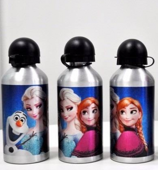 Squeeze Metal Com Mosquetão 500ml