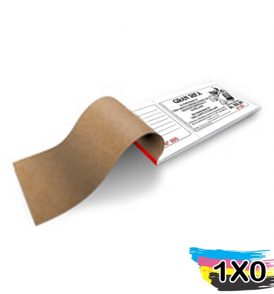 Rifa Bloco 50 folhas 15x7,5 cm