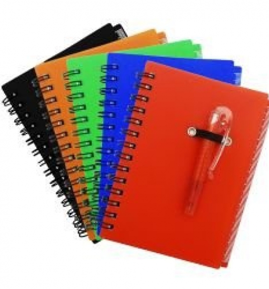 Mini Caderno com Post-IT e Caneta