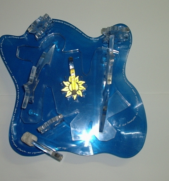Escultura Cometas e Estrela