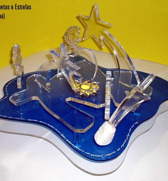 Escultura Cometas e Estrela