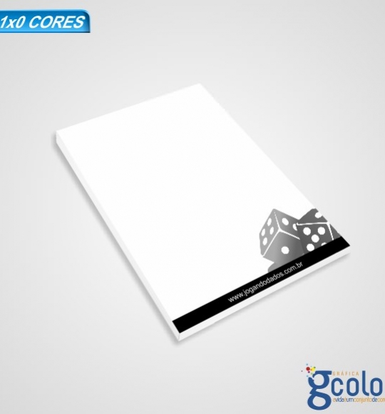 Bloco 15x10 cm 4X0