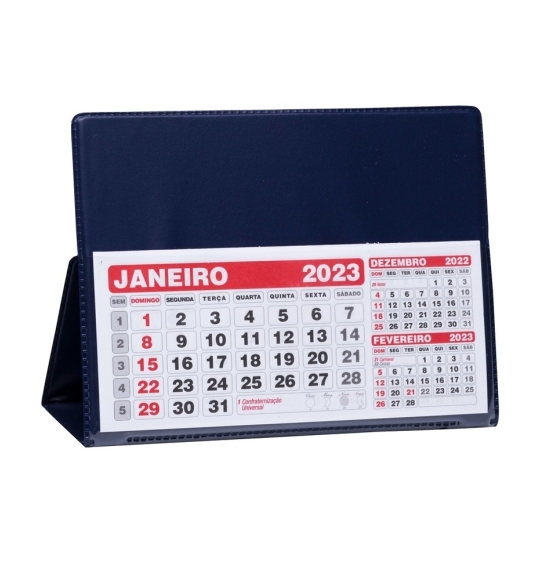 Calendário mesa 