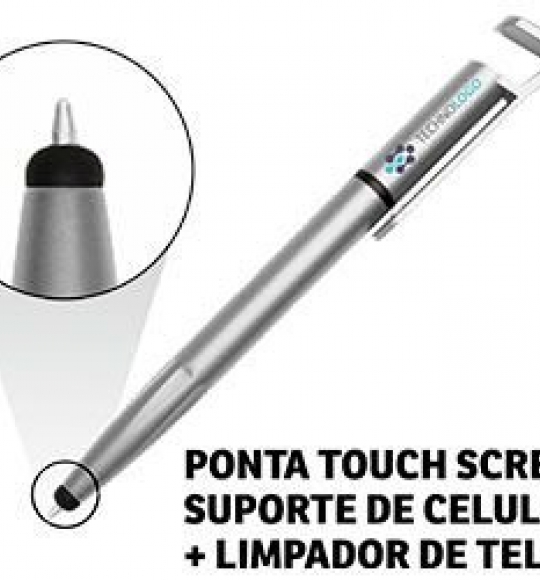 Caneta Multi Função Suporte de Celular