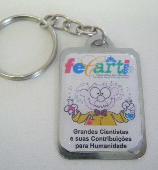 Chaveiro Chapinha com Borda
