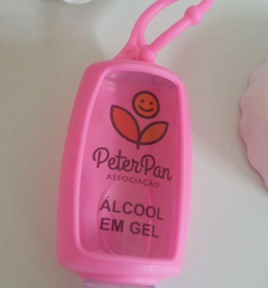 Chaveiro Alcool em Gel 50 ml Personalizado 
