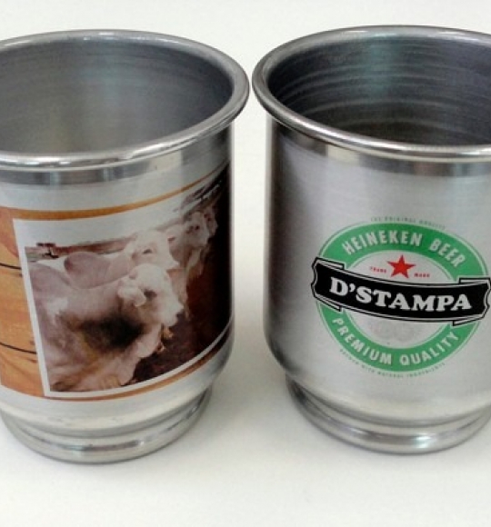 Caneca Aluminio 500 ml Silk