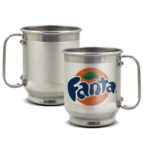 Caneca Aluminio 500 ml Silk