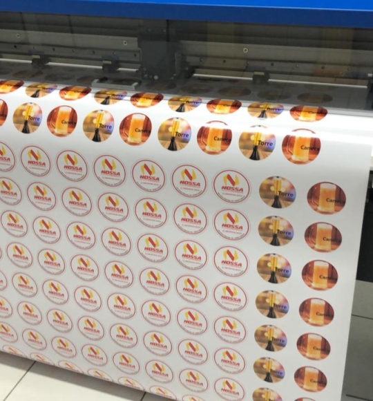 Adesivo Didital impresso com recorte