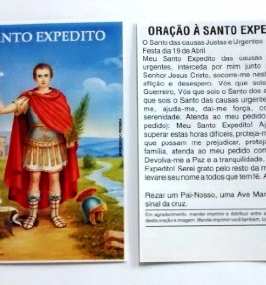 Santinho 4x1 