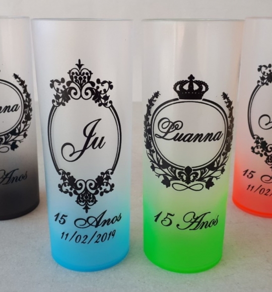 Copo Long Drink 350 ml Degradê Silk