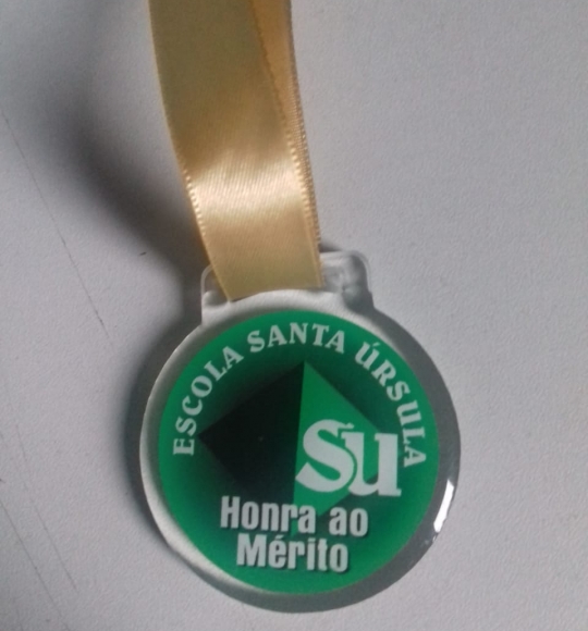 Medalha Acrilico Redonda 60mm