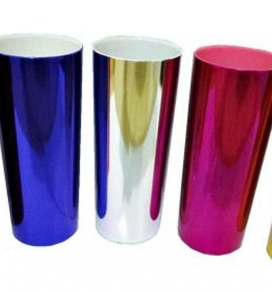 Copo Long Drink 350 ml Metalizado Silk