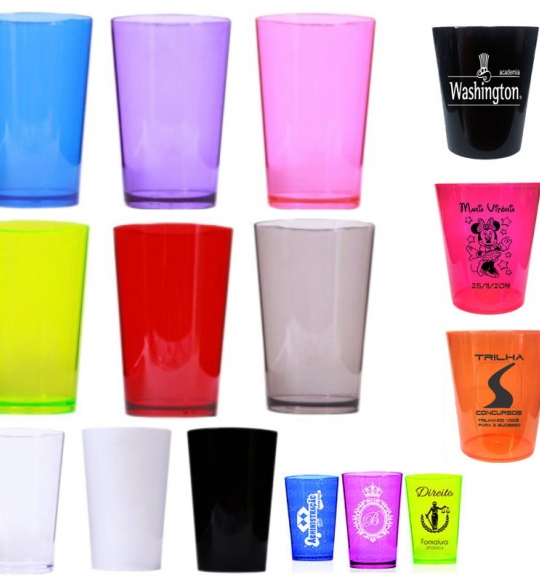 Copos Caldereta Acrílico 400 ml